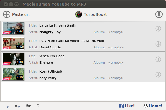 mediahuman youtube to mp3 converter ubuntu